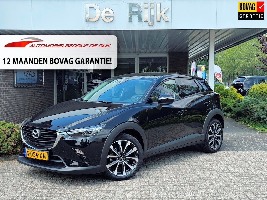 Mazda CX-3 2.0 SkyActiv-G 121 Luxury | Leder Pakket, Carplay/Android, Camera, Stoelverw., Cruise | Dealeronderhouden |