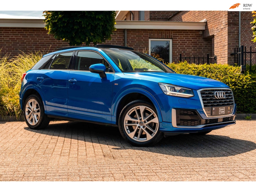Audi Q2 35 TFSI CoD 150 PK S-Tronic S-Line ACC Keyless Leder Schuifdak Camera 18''