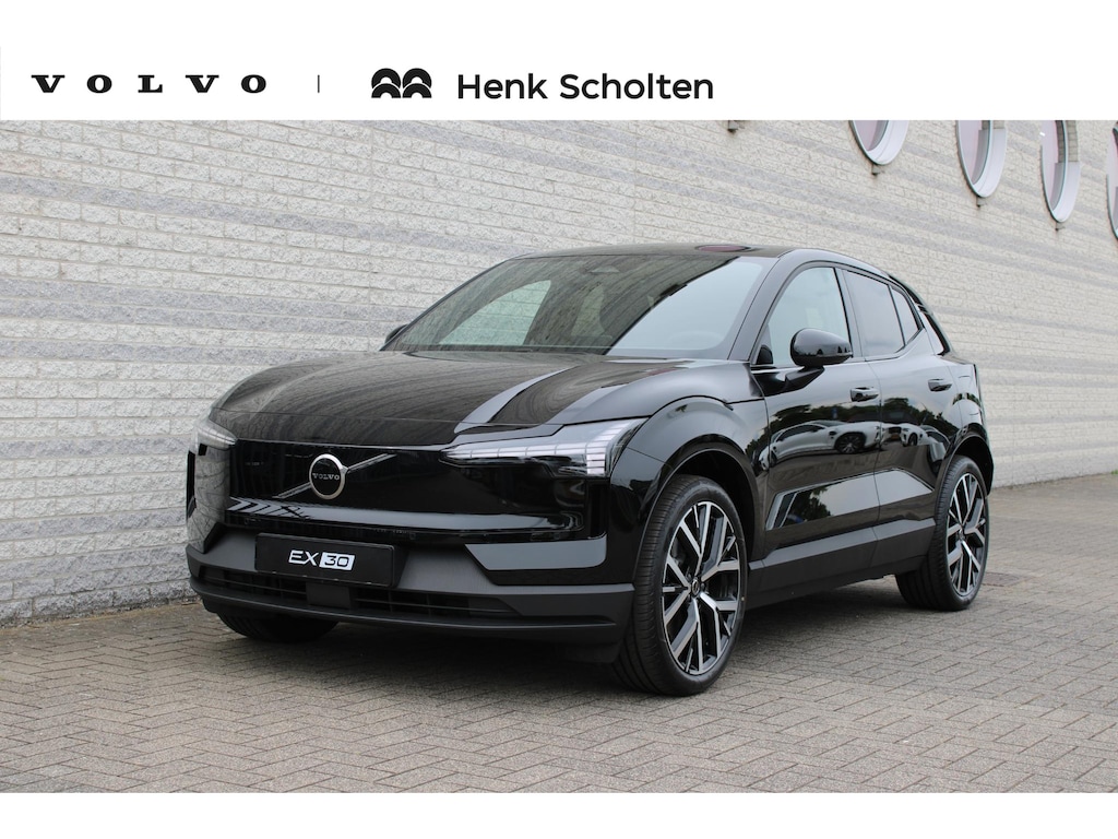 Volvo EX30 Single Motor Extended Range Plus Europa 69 kWh | Elektrisch verstelbare voorstoelen | Bestuurdersstoel met geheugen | Voorstoelen & stuurwiel verwarmbaar | Achteruitrijcamera | Dodehoekdetectie met correctie | Pilot Assist & Adaptive Cruise Control | Google Services | Apple Carplay & Android Auto | Extra getint glas | Elektrisch bedienbare achterklep | Warmtepomp | Vehicle-to-load |