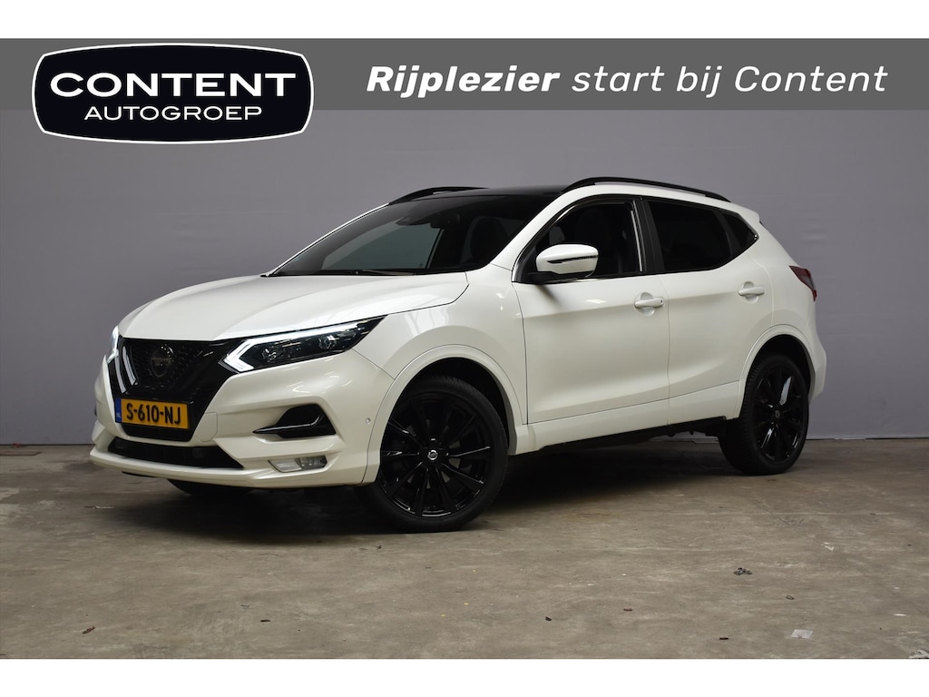 Nissan Qashqai 1.3 DIG-T 160pk DCT Automaat Evapo New Tekna | 19 Inch velgen | Navi |Camera Cruise | Pano | Trekhaak | Keyless entry