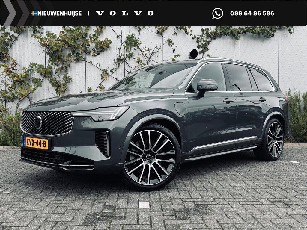 Volvo XC90 2.0 T8 Plug-in hybrid AWD Ultra Bright Exec. Ed. | Geventileerd leder | Head-up Display | Schuif-/kanteldak | Bowers & Wilkins Premium Audio | Luchtvering | Gelaagd Glas | Adaptieve Cruise Control | Trekhaak