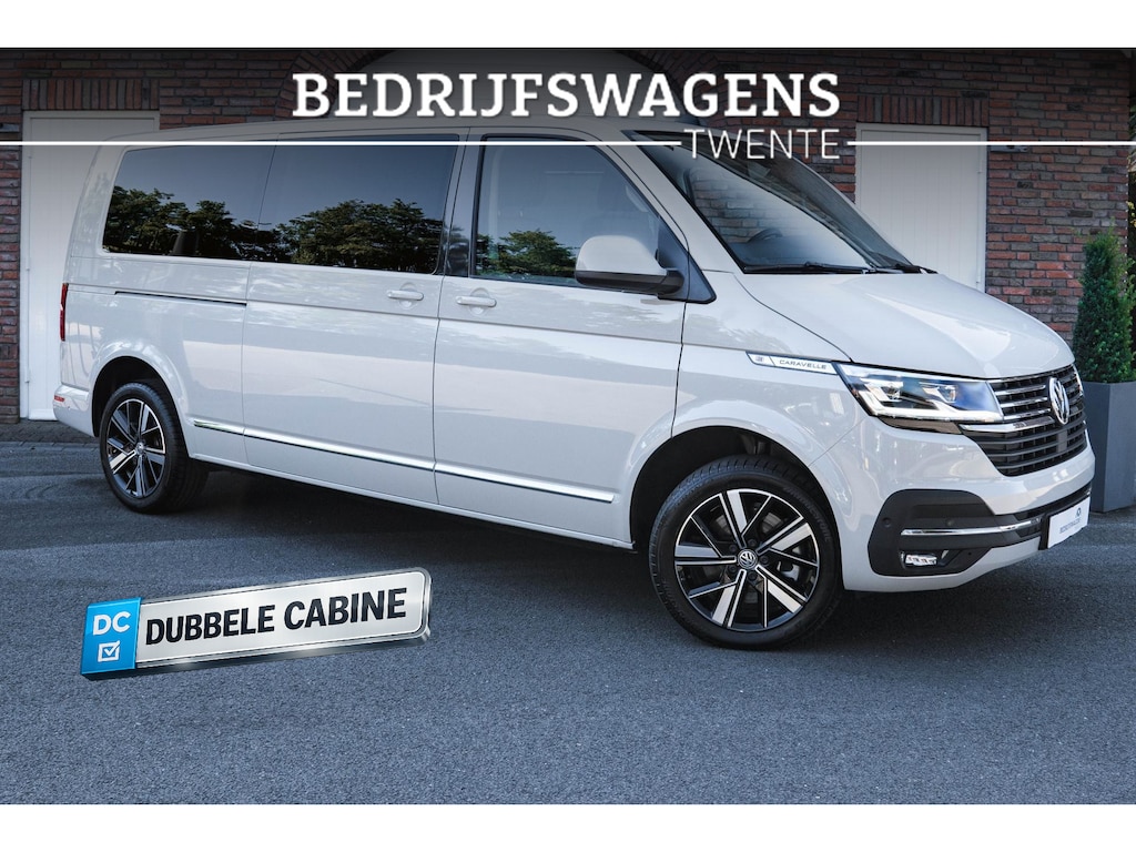 Volkswagen Transporter T6.1 204 PK DSG CARAVELLE L2H1 A-KLEP FULL OPTIONS ACC | LED | Leder | Side Assist | Privacy glass |