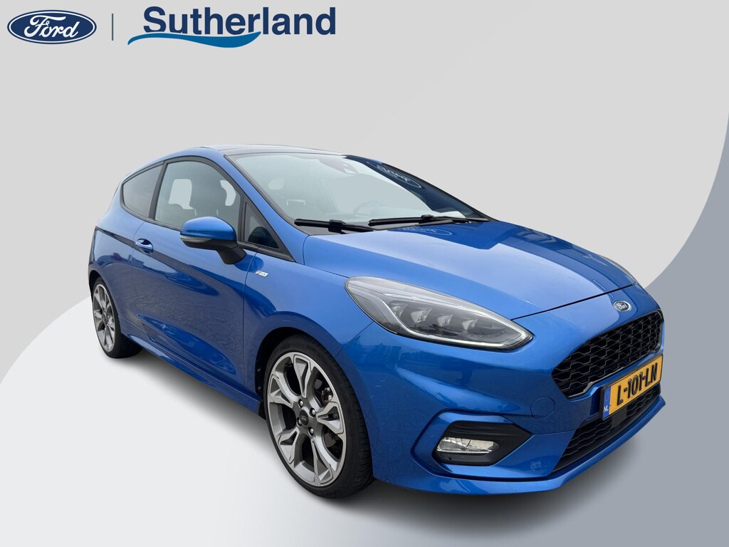 Ford Fiesta 1.0 EcoBoost ST-Line X 125pk | Full Led | Winterpack | Panoramadak | 18 inch Lichtmetaal | Achterspoiler