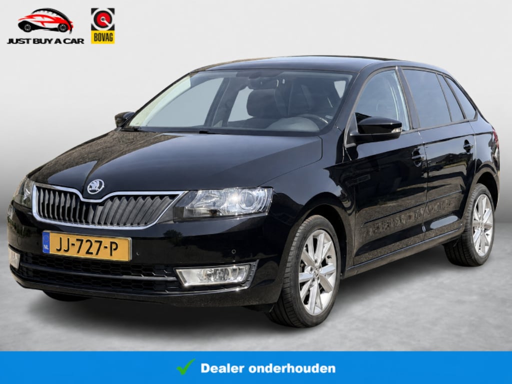 Skoda Rapid Spaceback 1.2 TSI Greentech JOY | Nieuwe Distributie | Recent onderhoud gehad | Panorama dak | NL Auto | Stoelverwarming | PDC | Bluetooth | Cruise Control | Navigatie |