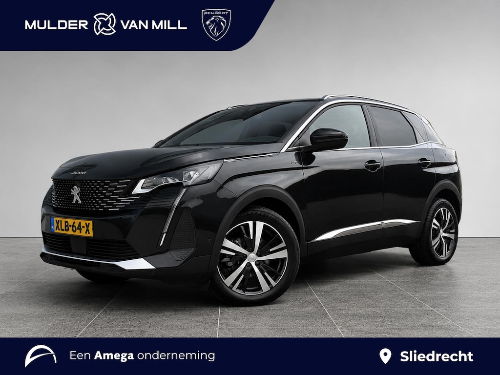 Peugeot 3008 GT 1.2 Hybrid 145pk e-DCS6 | HANDSFREE A.KLEP | ADAPTIVE CRUISE | 360° CAMERA | STOELVERW. | DODEHOEKBEW. | NAVI |