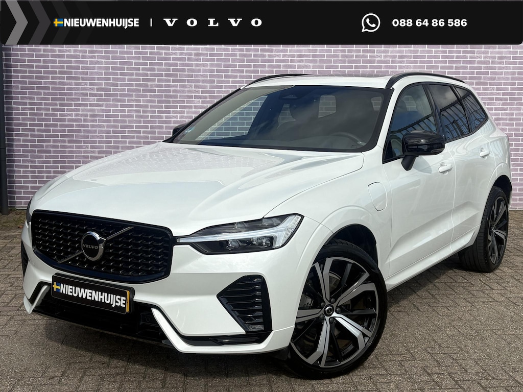 Volvo XC60 2.0 T6 Plug-in hybrid AWD Plus Dark | SOH:99% | Long Range | Google | Trekhaak | Panorama-schuifdak | Memory | Power Seat | Stoel/stuur verwarming | Standkachel | Camera |