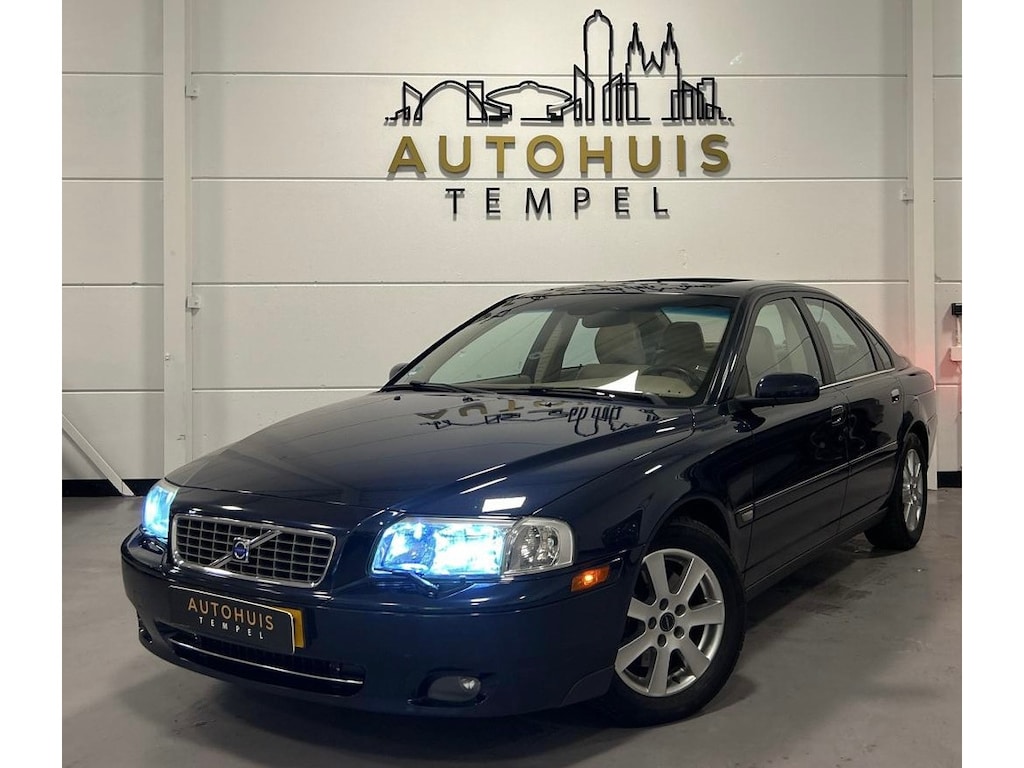 Volvo S80 2.5T Exclusive Automaat Nap Airco Leder Pano Parkeersensoren Trekhaak