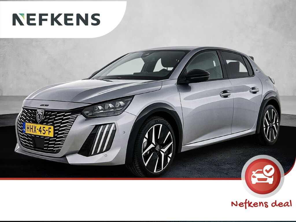 Peugeot 208 1.2 Hybrid 145pk GT Automaat | Navigatie | Camera Voor + Achter | Adaptieve Cruise Control | Climate Control | 17"LMV | Full-LED | Keyless Entry/Start |