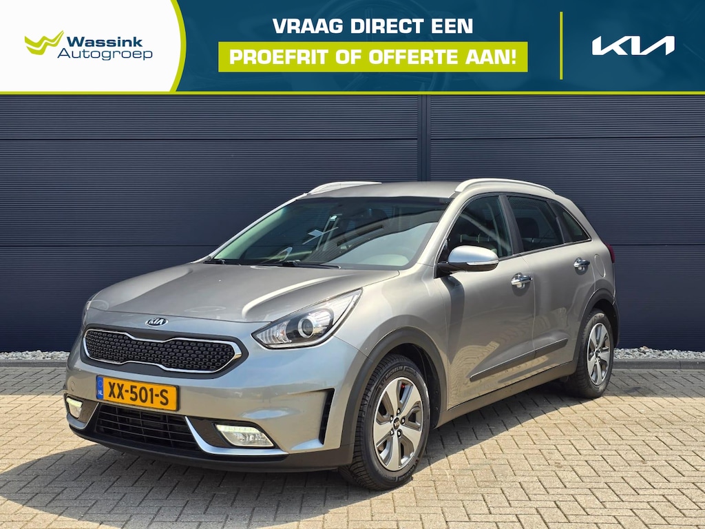 Kia Niro Hybrid 1.6 GDi DynamicLine | Navigatie | Climate Control | Camera | DAB | Trekhaak