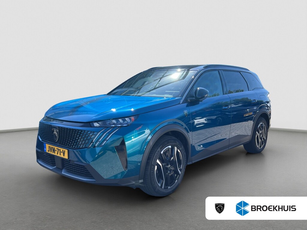 Peugeot 5008 1.6 Plug-in Hybrid 195 GT 7p | 98,75% SoH | 8 Jaar Garantie | Full LED | Stoel+Stuurverwarming | Keyless | 360* camera | Adaptive CC |