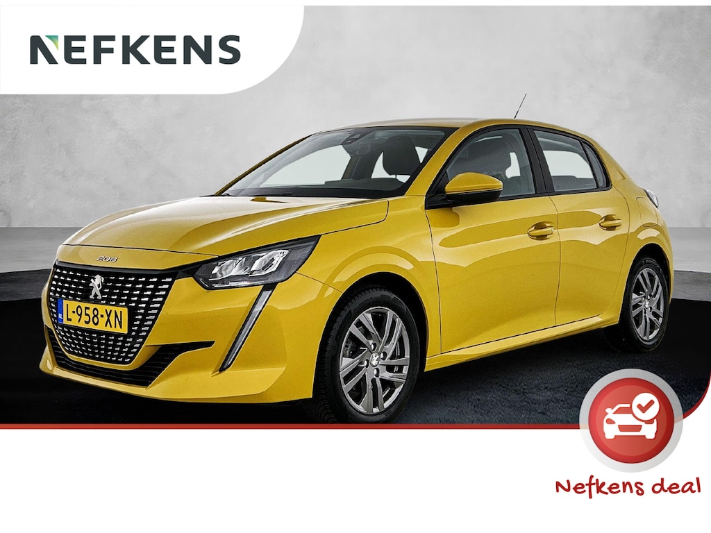 Peugeot 208 100pk Active Pack | 1ste eigenaar | Parkeersensoren | Navigatie | LED lampen | 16"LMV | Airco