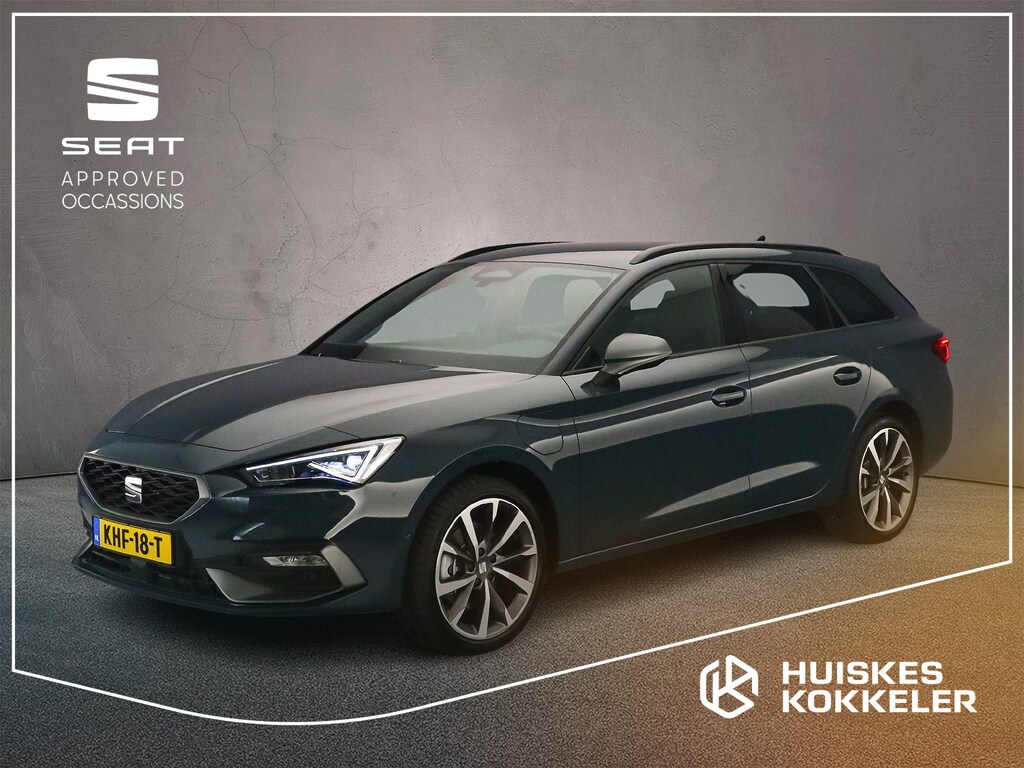 SEAT Leon Sportstourer FR Business 1.5 TSI eHybrid 204pk DSG Automaat Trekhaak, LED matrix koplampen, Adaptive cruise control, Achteruitrijcamera, Navigatie