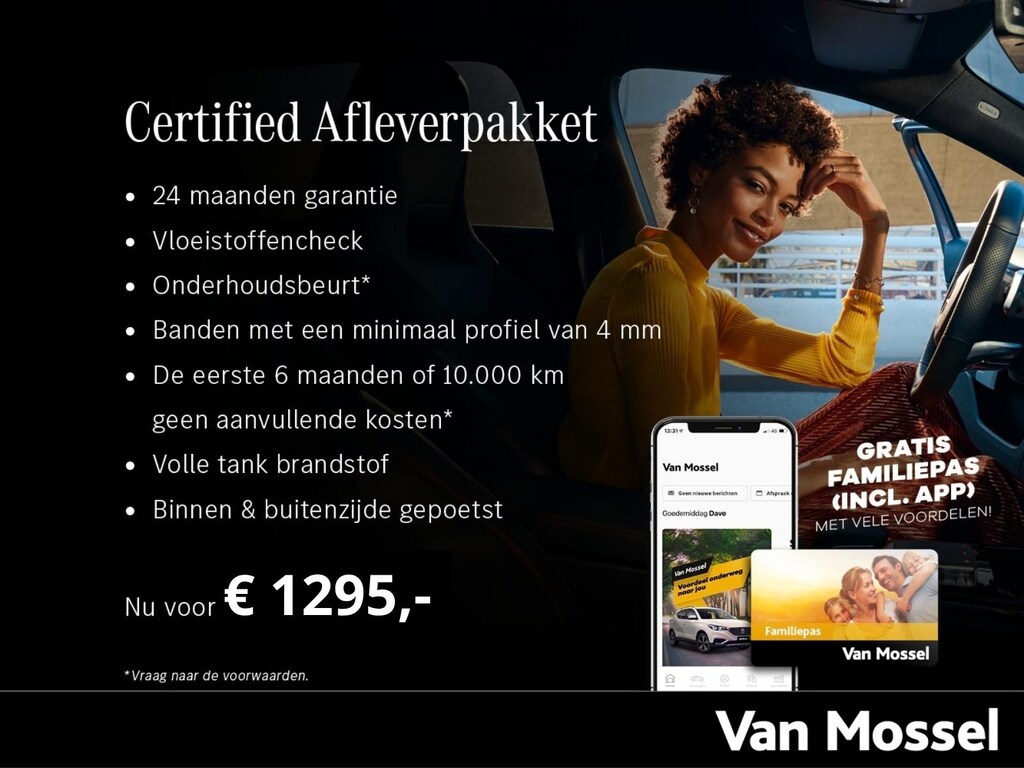 Mercedes-Benz A-klasse 180 Star Edition AMG Line Stoelverwarming / Achteruitrijcamera / Night pakket / Panoramadak