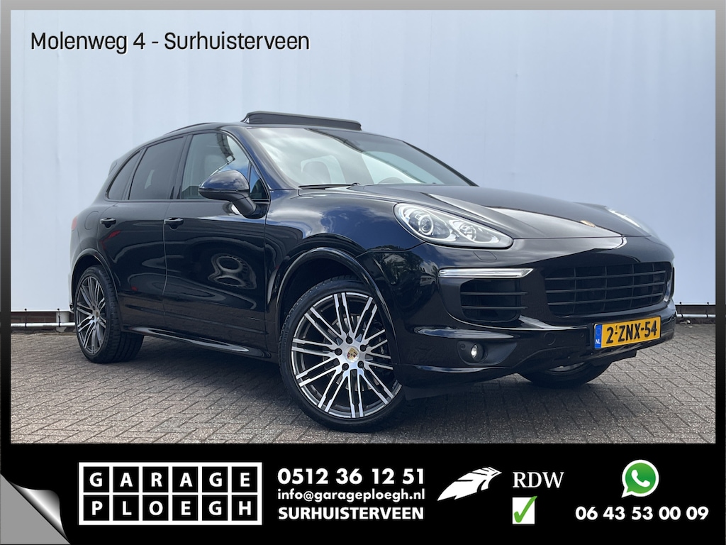 Porsche Cayenne 3.0 S E-Hybrid Pano Bose Trekhaak Incl.BTW SportChrono Luchtvering Stoelverw+Ventilatie ZIE OPMERKINGEN