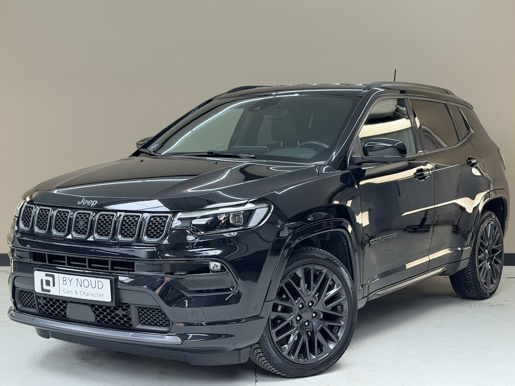 Jeep Compass 1.3T S 150Pk, 2021, Facelift, 1ste eigenaar, Dealer onderhouden, 360" camera, Navigatie, Stoelverwarming + stuurverwarming, Climate control, Volledig leder, Memory stoelen,
