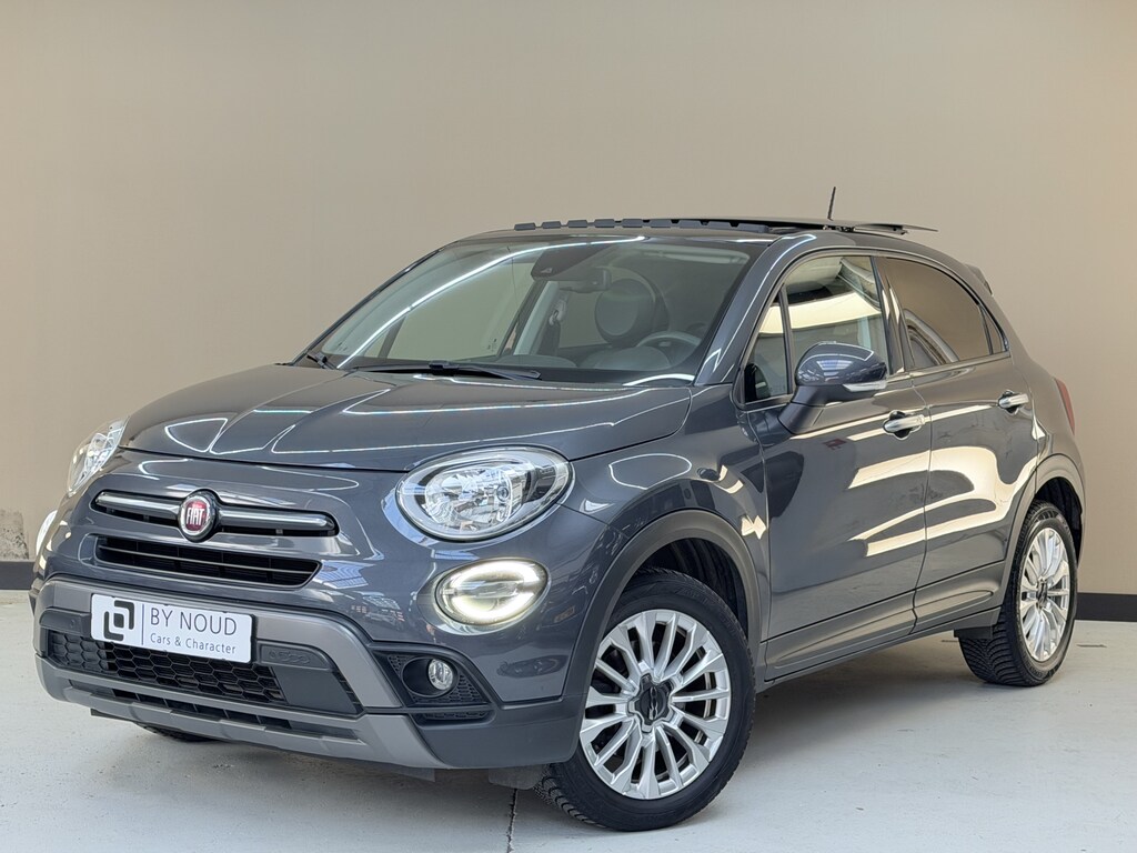 Fiat 500X Cross 1.3 GSE Cross Opening Edition, 150Pk, 2019, 2de eigenaar, Panoramadak, Climate control, Trekhaak, Cruise control, 4 seizoenen banden, Navigatie,
