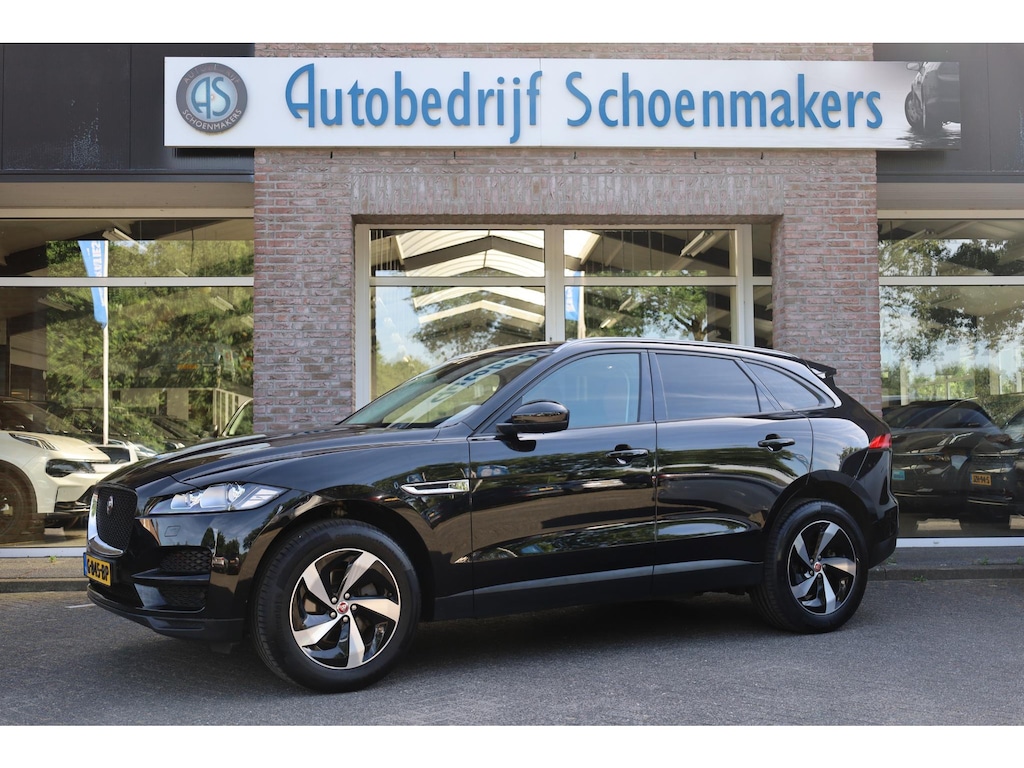 Jaguar F-Pace 2.0 Prestige AWD 25t LEER TREKHAAK-AFN PANO CAMERA STOELVERWARMING 19"LMV ELEK-ACHTERKLEP NAVI ENZ!