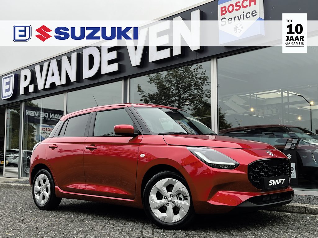 Suzuki Swift 1.2 Smart Hybrid Select CVT Automaat | Meerdere kleuren beschikbaar | €2.200,- voordeel | Adapt. Cruise | Camera | Stoelverwarming | 16'' | Dodehoek | Carplay/Android Auto | Smart Entry |