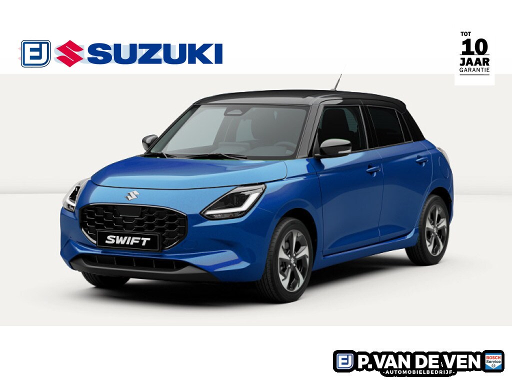 Suzuki Swift 1.2 Smart Hybrid Style | Uit voorraad leverbaar | 1894 | €2.200,- voordeel | Adapt. Cruise | Camera | Stoelverwarming | 16'' | Dodehoek | Carplay/Android Auto | Smart Entry |