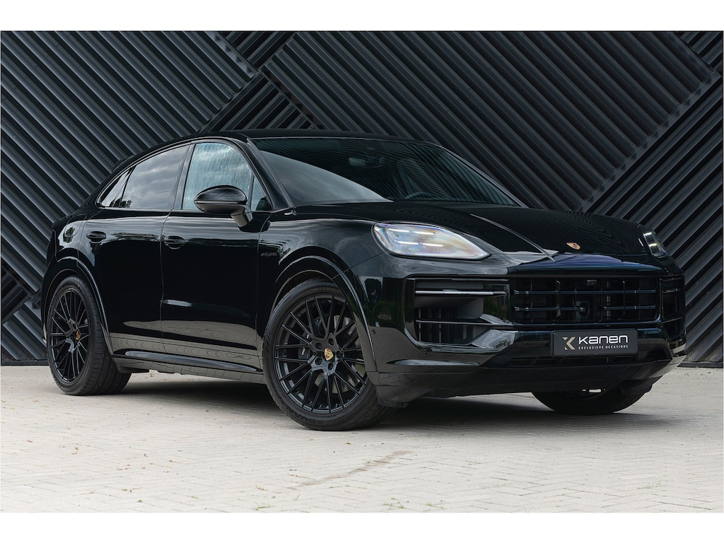 Porsche Cayenne Coupé 3.0 E-Hybrid Sport Design ACC Pano GTS Stoel 360 Stoelvent. Softclose Matrix Ambient Memory Keyless Trekhaak