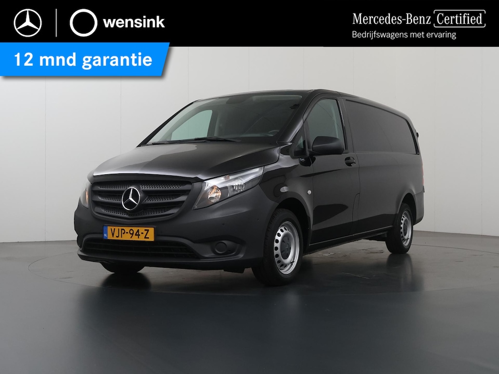 Mercedes-Benz Vito 110 CDI | L2 Lang | Airco | Parkeerpakket met camera | Cruise Control | 3-zits | Trekhaak 2500kg | Certified