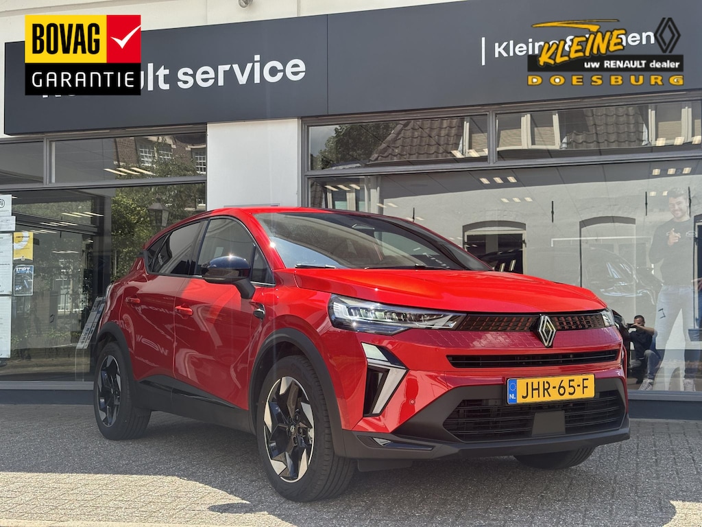 Renault Captur 1.8 E-Tech full hybrid 160 techno | 1.8 160 pk hybride motor | Lage kilometerstand | Nog geen jaar oud!! | Nederlandse auto | Premium kleur Rouge Flamme |