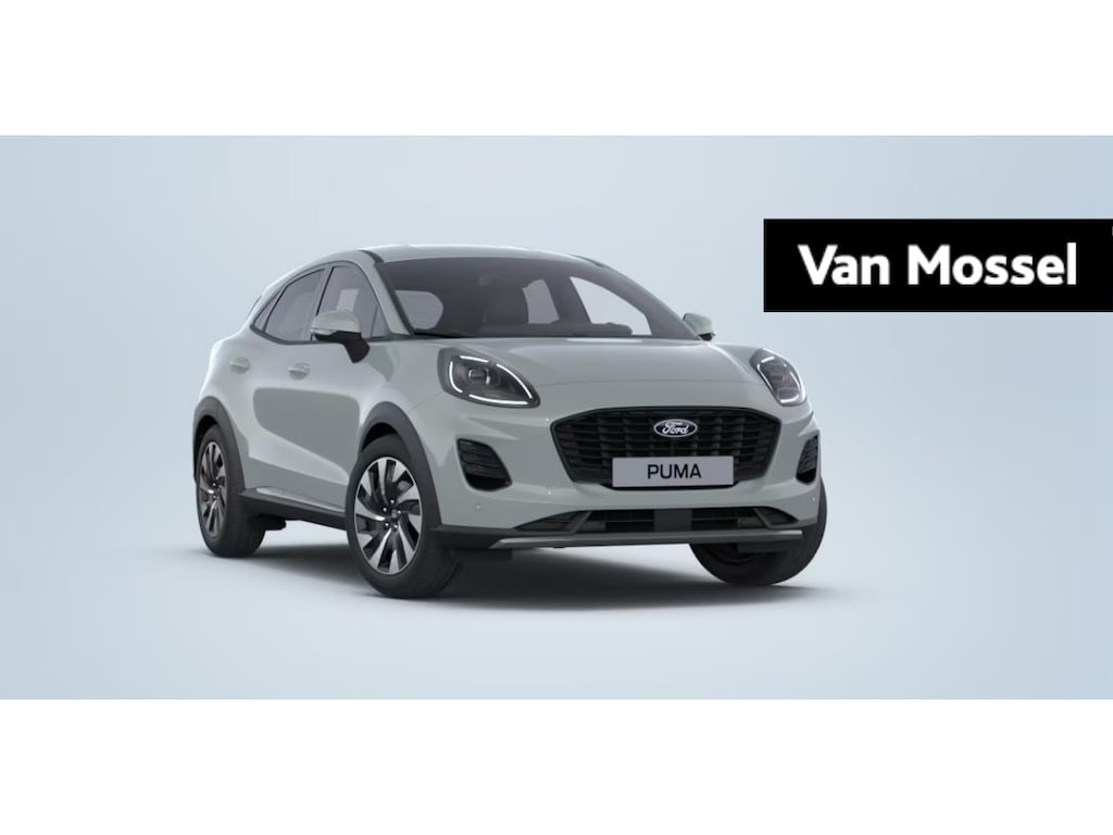 Ford Puma 1.0 EcoBoost Hybrid Titanium | GRATIS UPGRADE NAAR AUTOMAAT | Nieuw te bestellen | Vanaf prijs | €5000,- Ready Set Ford voordeel | 0,99% rente met Ford Options | Cactus Grey |