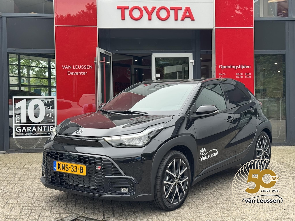 Toyota Aygo X HYBRID 115 GR-SPORT APPLE/ANDROID SPORTSTOELEN JBL-AUDIO KEYLESS P-SENSOREN CLIMA CAMERA