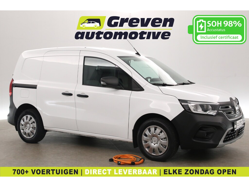 Renault Kangoo E-Tech 44 kWh | Incl. Accu | SOH 98% | Airco | Cruise | Carplay | Navi | Parkeersens.