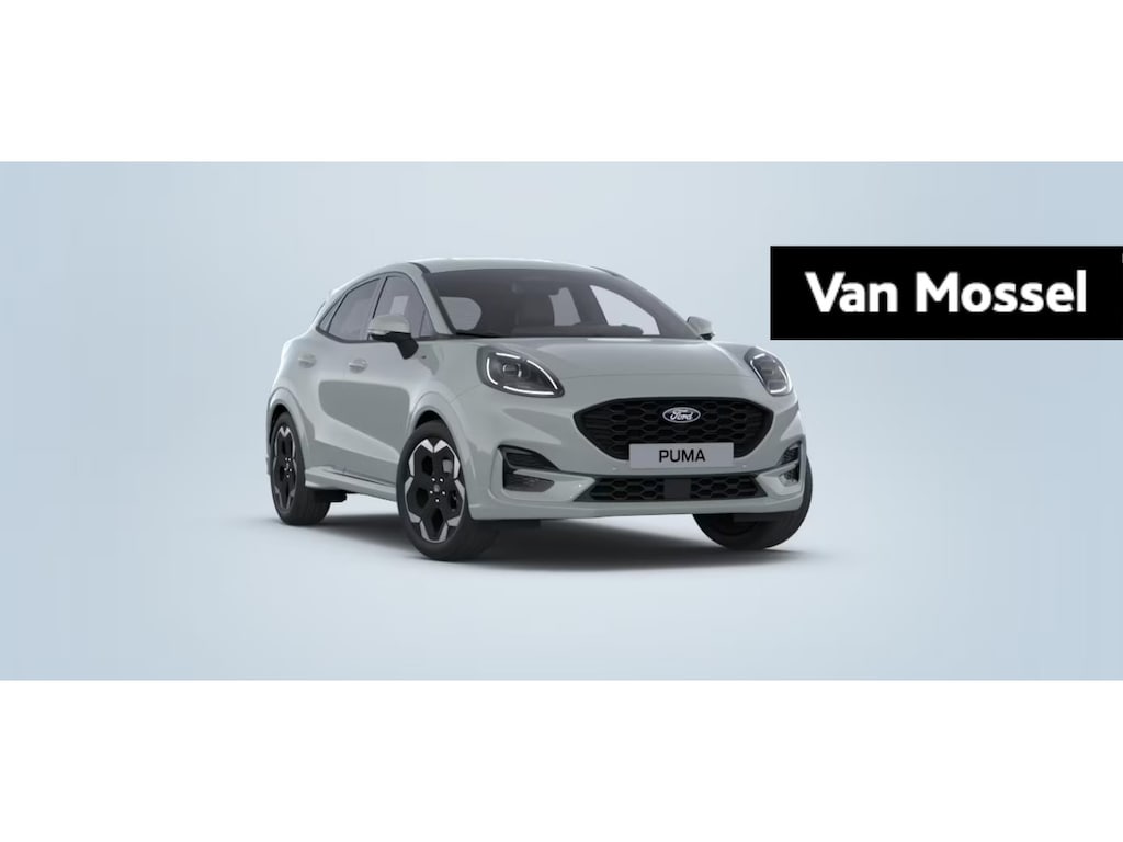 Ford Puma 1.0 EcoBoost Hybrid ST-Line X Automaat | Nieuw te bestellen | Vanaf prijs | 155 PK Automaat | €5000,- Ready Set Ford voordeel | 0,99% rente met Ford Options | Cactus Grey |
