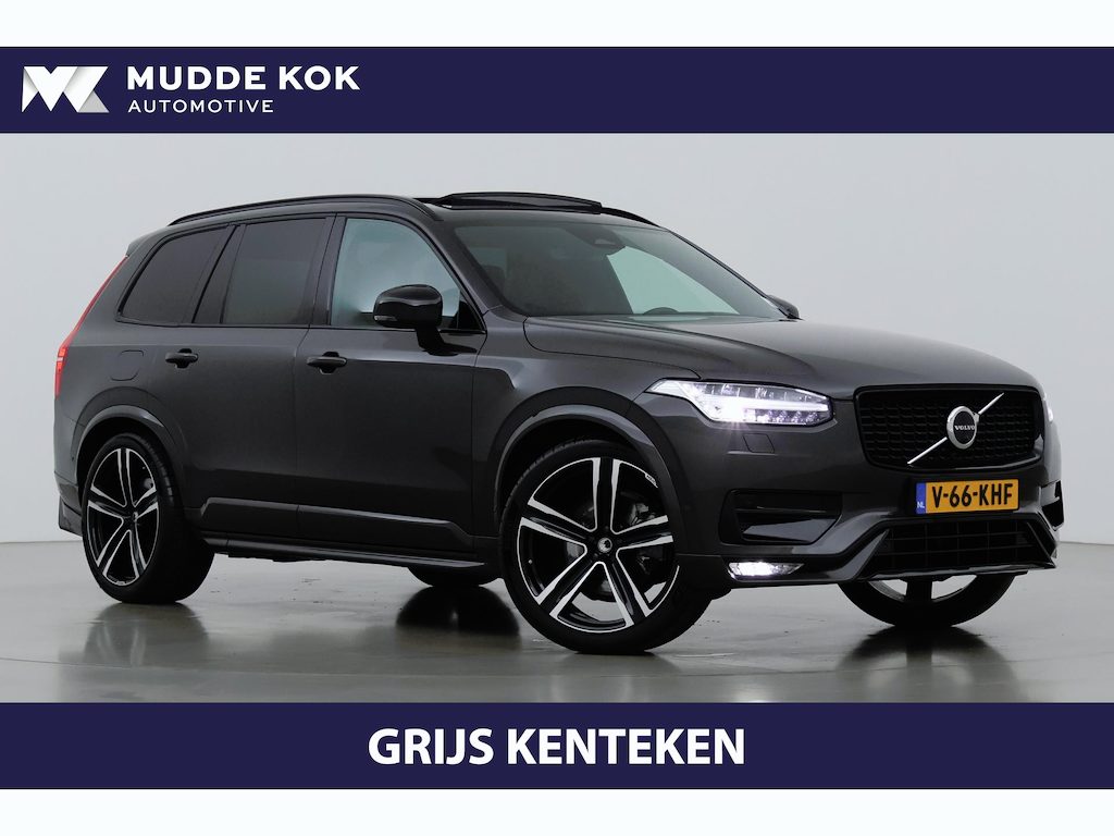 Volvo XC90 B5 AWD Ultimate Dark | GRIJS KENTEKEN | HEICO Sportiv | Luchtvering | Panoramadak | 360° Camera | Head-Up