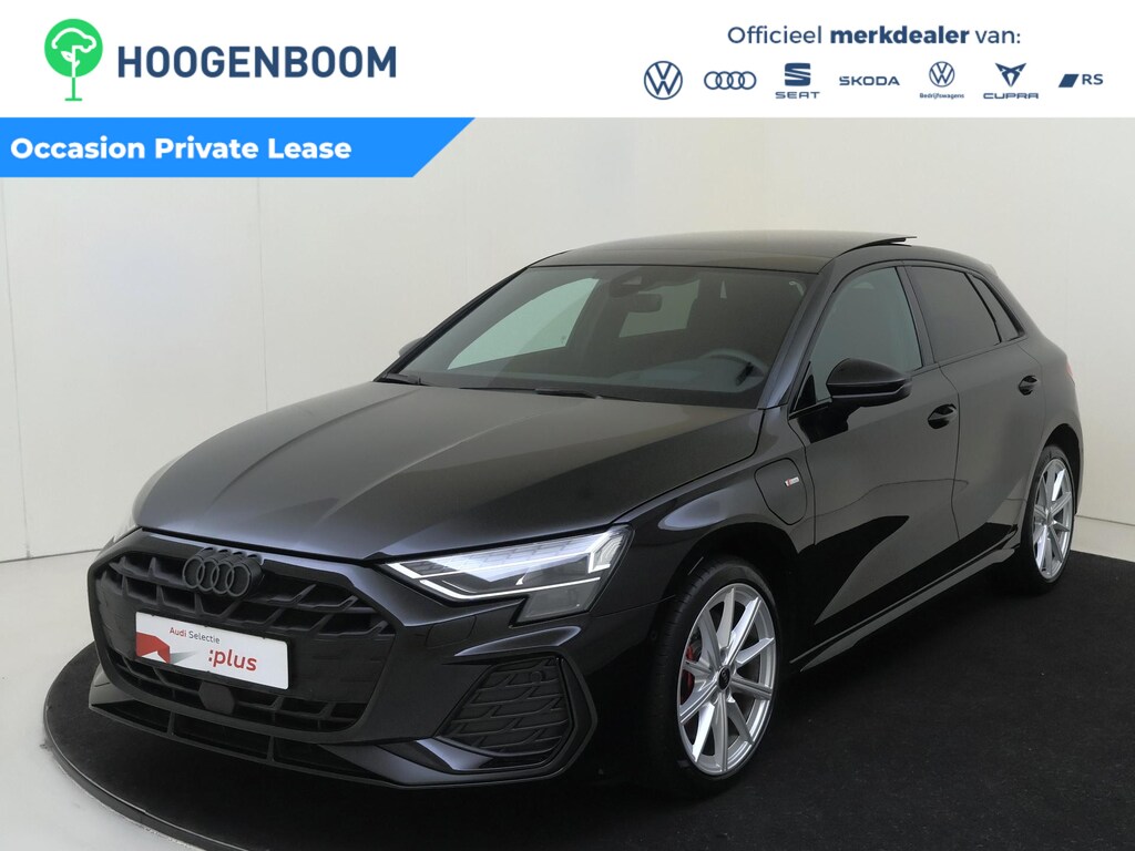 Audi A3 Sportback 45 TFSI e S edition Competition | SoH 97% | Panoramadak | SONOS audio | Head-up display | Keyless | Parkeerassistent | Adaptieve cruise control | Dodehoek detectie | Navigatie Plus |