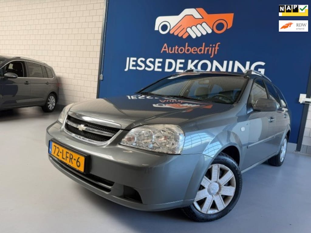 Chevrolet Nubira Station Wagon 1.6-16V Spirit Limited Edition / bj.2010 / kleur: nardo grey / airco / APK 04/2027 en NAP 184734 km