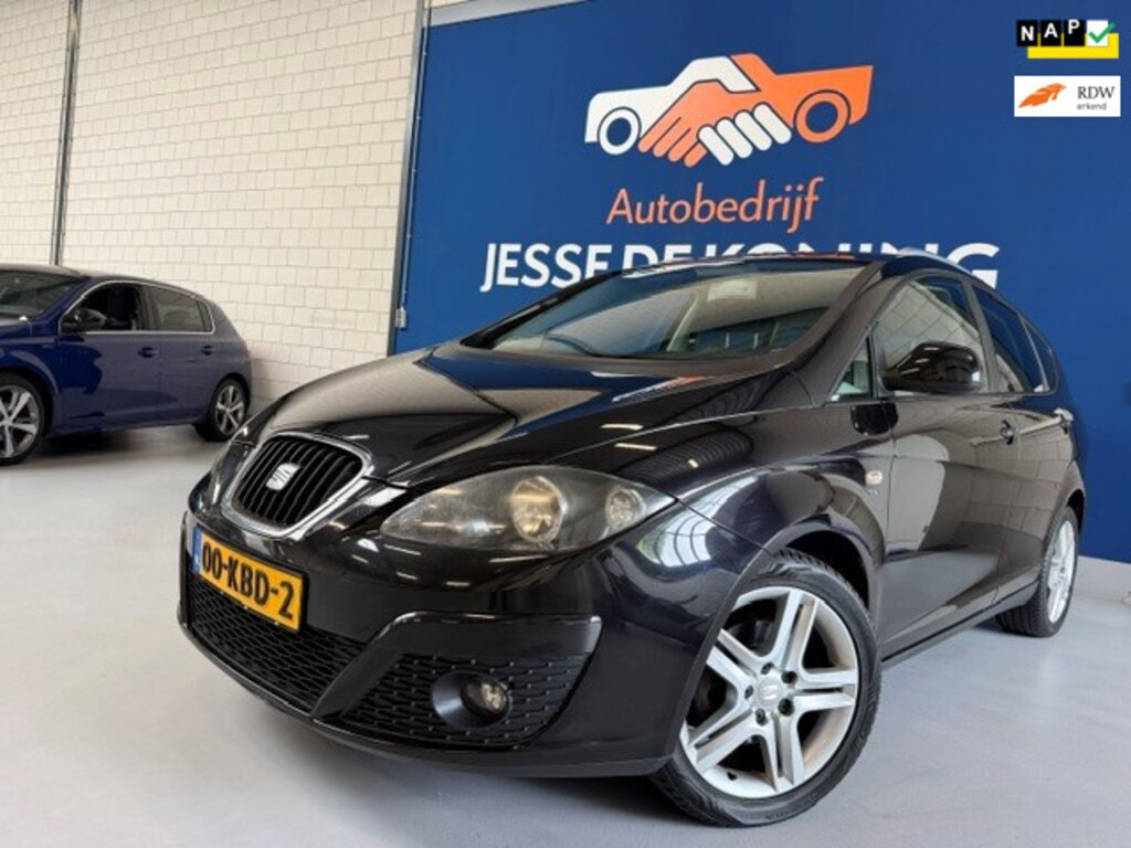 SEAT Altea XL 1.4 TSI Style,bj.2009,kleur;zwart, NAP met 254.554 km. APK tot 12-2026.