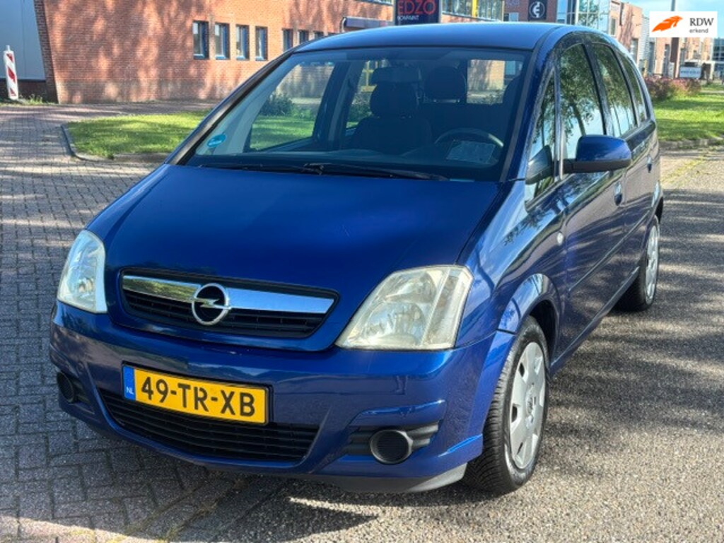 Opel Meriva 1.6-16V Enjoy Airco Electric pakket Audio-CD Colorpakket Getint glas PDC Cruisecontrol ABS Dealeronderhoud Nieuwe Apk!