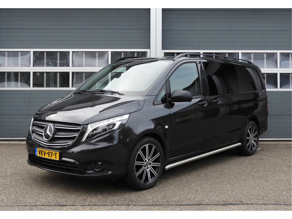 Mercedes-Benz Vito 119 CDI Lang DC AUT | 2.5t TREKHAAK | 2X SCHUIFDEUR | LEDER | DISTRONIC | LED