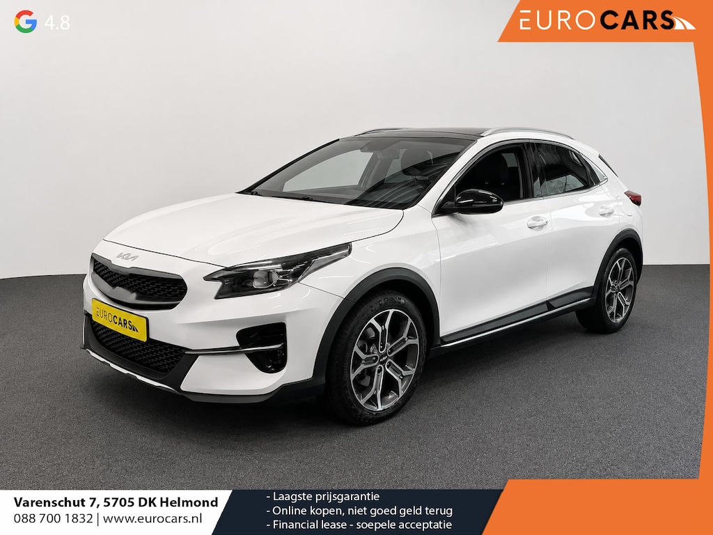 Kia Xceed 1.0 T-GDi DynamicLine Navigatie Apple Carplay Android Auto Camera Parkeersensoren achter Cruise Control Half leder Full Led Climate Control Lichtmetalen velgen