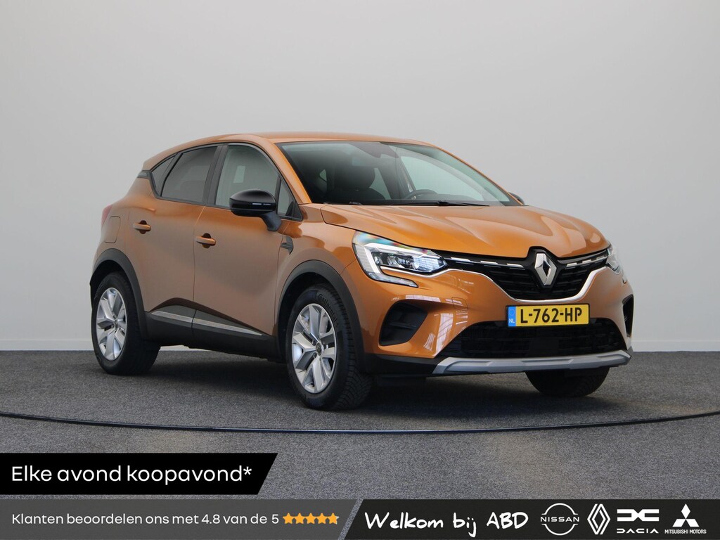 Renault Captur 1.0 TCe 100 Intens | LED verlichting | Stoelverwarming | Keyless entry | Climate control | Trekhaak | 1200kg trekgewicht |