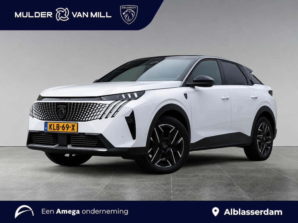 Peugeot 3008 GT 1.2 Hybrid 145pk e-DSC6 | ALCANTARA INTERIOR | HANDSFREE A.KLEP | STOEL + STUURVERW. | AGR-STOELEN | PANORAMIC NAVIGATION | 360° CAMERA |