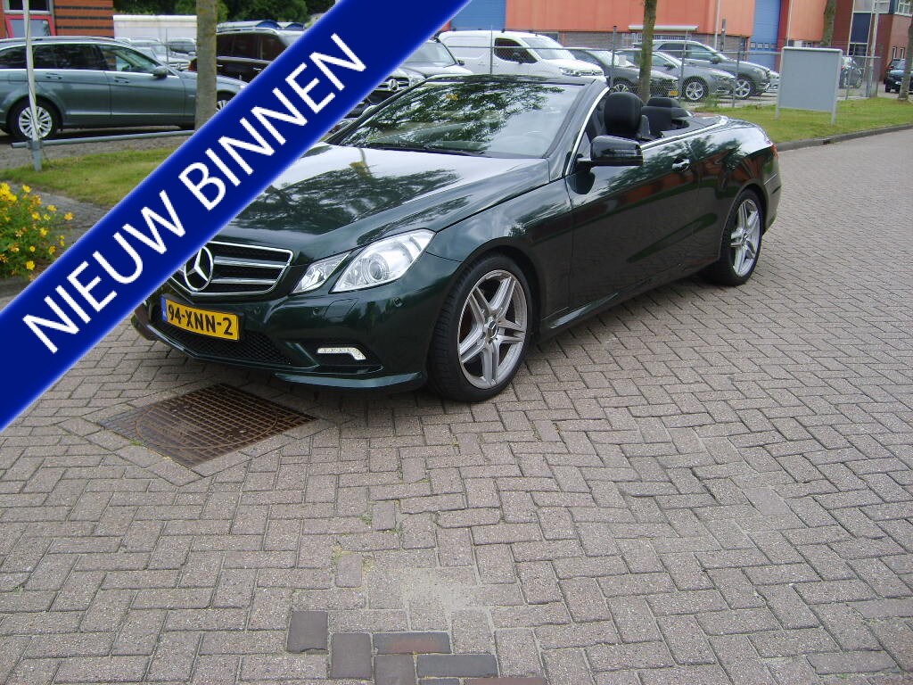 Mercedes-Benz E-klasse Cabrio 200 CGI Avantgarde AMG Styling