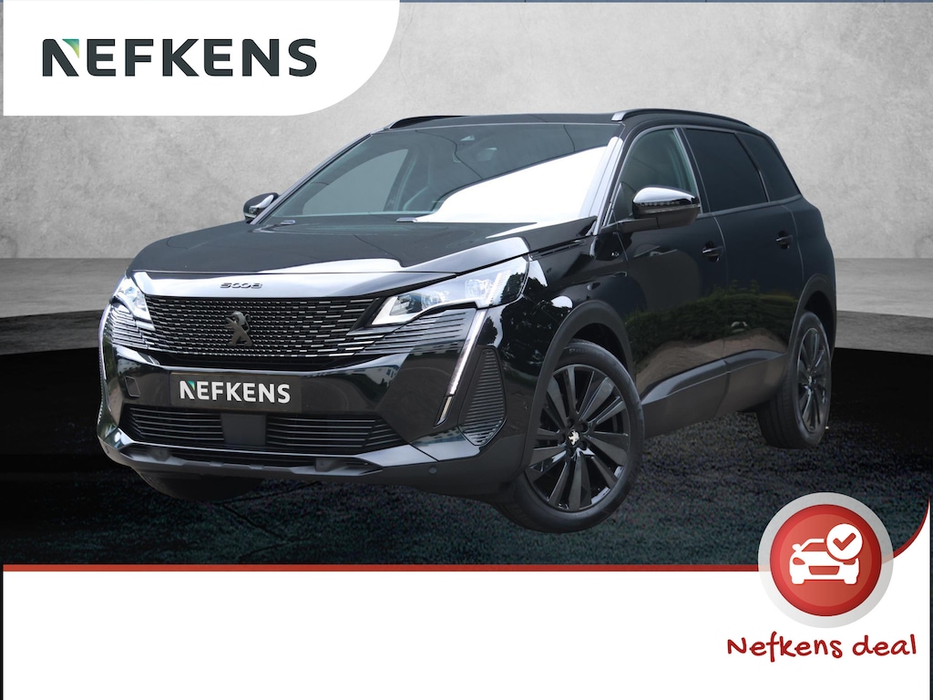 Peugeot 5008 130pk GT | 1ste eigenaar | Glazen dak | 19" LM velgen | Camera | Stoelverwarming | 7 persoons | Navigatie