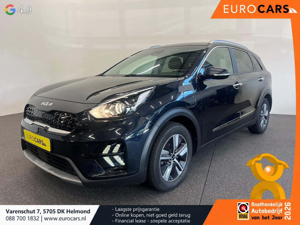 Kia Niro Hybrid 1.6 GDi PHEV Pulse Schuifdak Navigatie Apple Carplay Android Auto Camera Parkeersensoren achter Adaptive Cruise Control Full Led Half leder Climate Control Lichtmetalen velgen