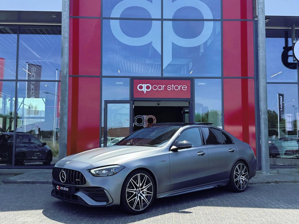 Mercedes-Benz C-klasse AMG 43 4MATIC Vol | Panorama | Burmester | Head-Up | 3D Camera | Stoelventilatie | BTW |