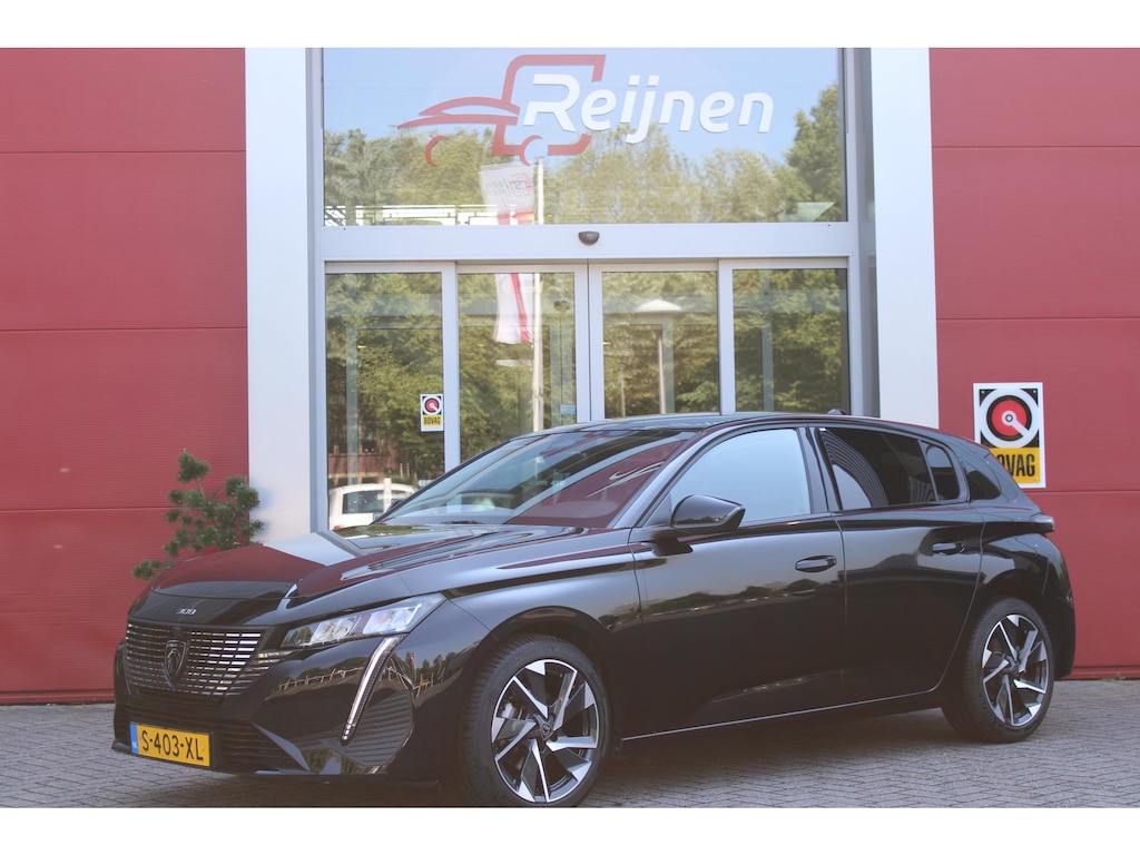 Peugeot 308 1.2 130PK AUTOMAAT ALLURE PACK BUSINESS | NAVIGATIE | DRAADLOZE APPLE CARPLAY/ANDROID AUTO | ACHTERUITRIJ CAMERA | KEYLESS ENTRY/START | LICHTMETALEN VELGEN 17" | DAB+ RADIO | ADAPTIVE CRUISE CONTROL | CLIMATE CONTROL |