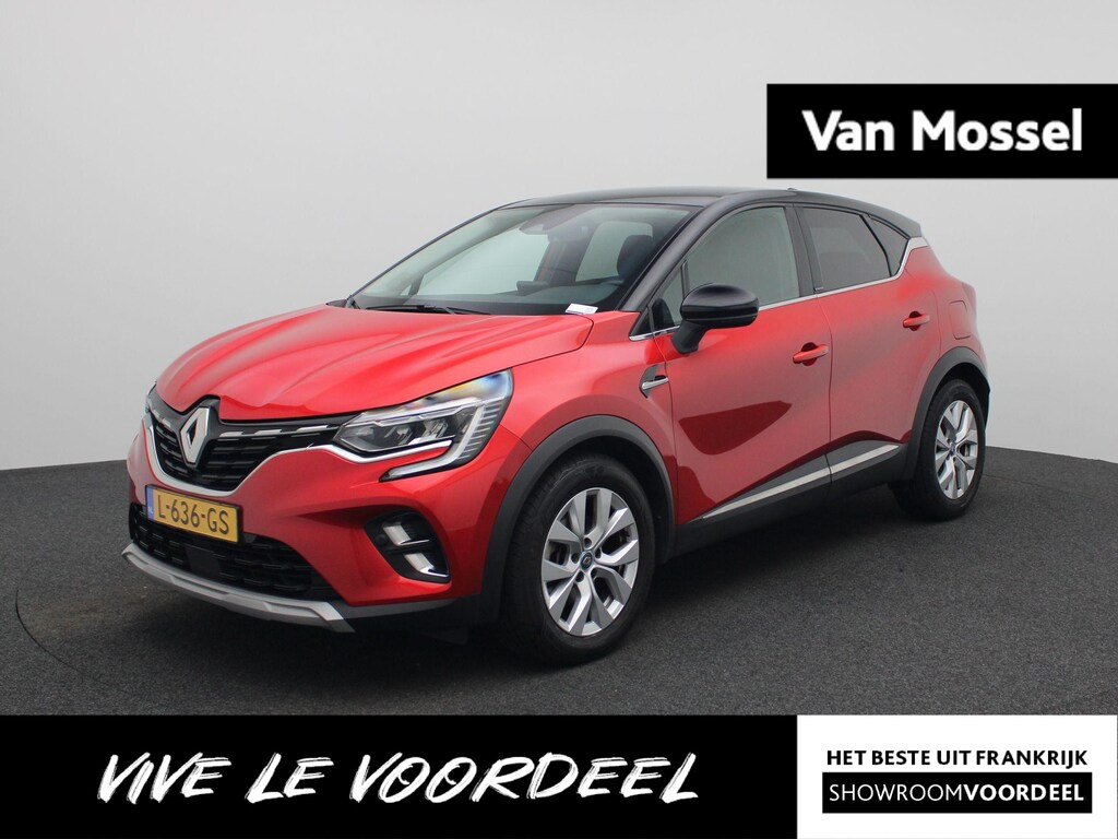 Renault Captur 1.6 E-Tech Plug-in Hybrid 160 Intens | 9,3" Full-Map Navigatie i.c.m. 10,1" Digitaal Instrumentenpaneel | Keyless | LED Pure Vision | Climate Control | Cruise Control & Snelheidsbegrenzer | 17" LMV | Apple Carplay & Android Auto
