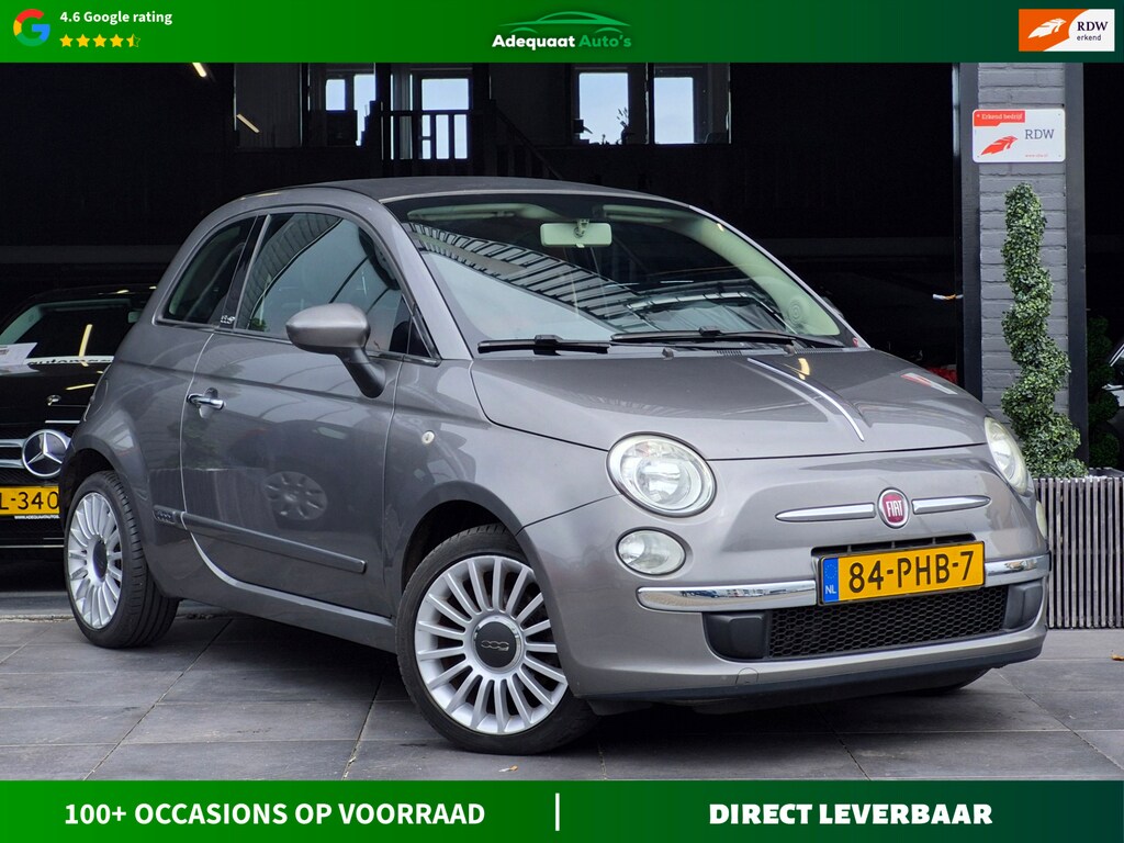 Fiat 500C 0.9 TwinAir|Cabrio|Leder|Airco|El.Ramen|NAP|PDC