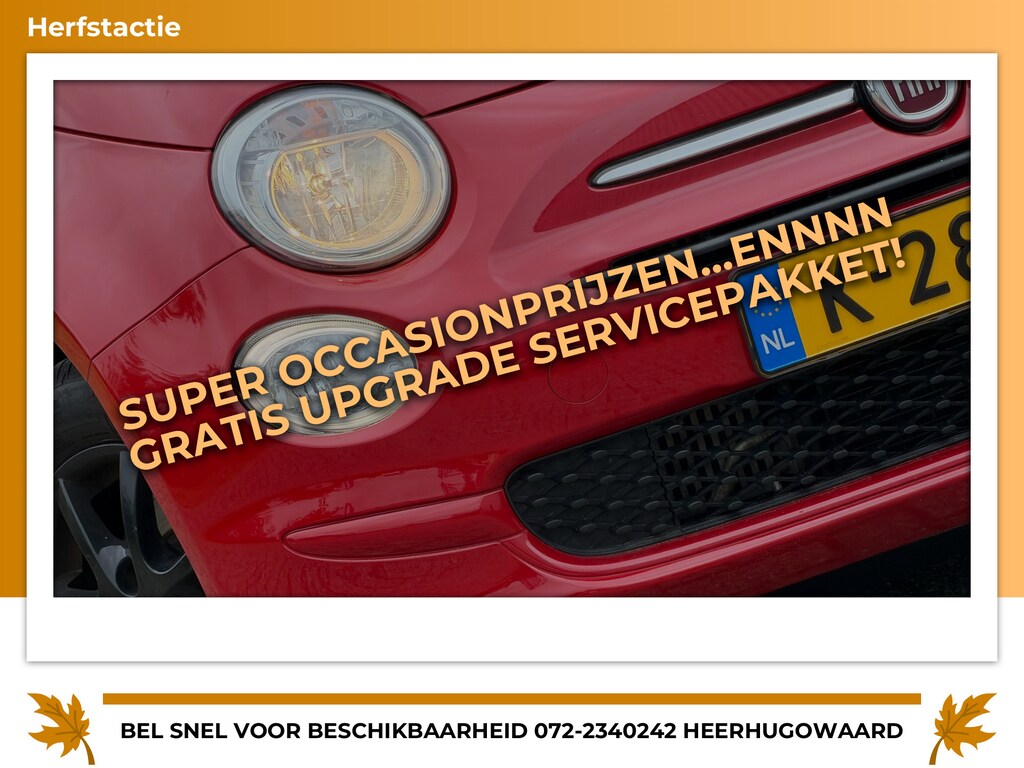 Fiat 500C 0.9 TwinAir Turbo Collezione - Rosso Passione - Blue&Me/AC/LMV - 53dkm
