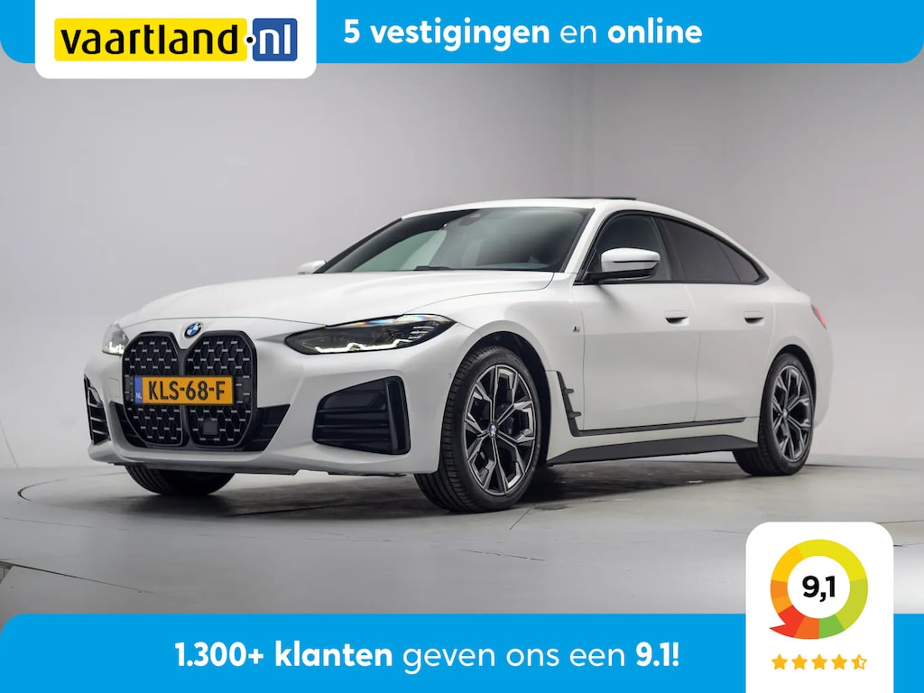 BMW 4-Serie Gran Coupe 420i M Sport Shadow [ Schuifdak H/K ACC Apple / Android M-Stoel Memory ]