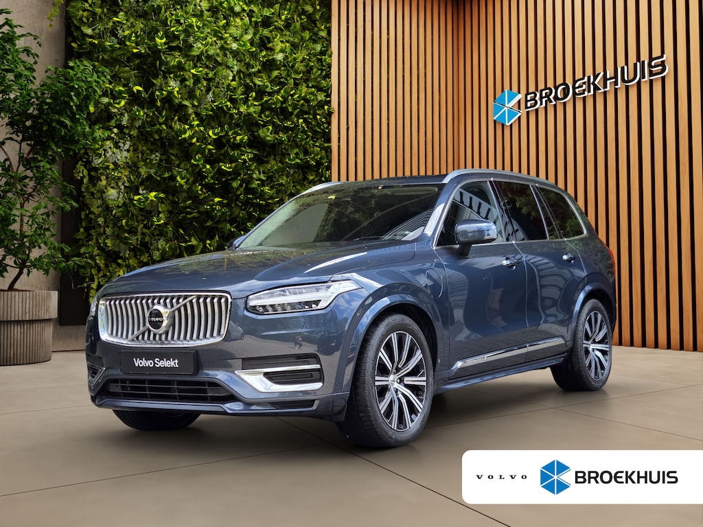 Volvo XC90 2.0 T8 Recharge AWD Ultimate Bright | Luchtvering | Leder | Stoel/Stuurverwarming | Harman&Kardon|