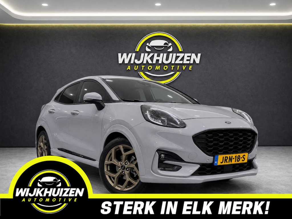 Ford Puma 1.0 EcoBoost Hybrid ST-Line X Gold Edition met Leder !!! Camera !!! Uniek !!!